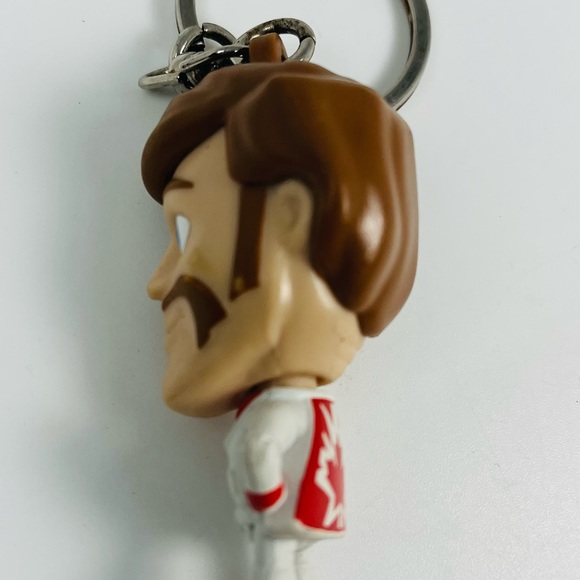 Disney Thinkway Duke Caboom Keychain Toy Story 4 Figure Pixar - Picture 5 of 7